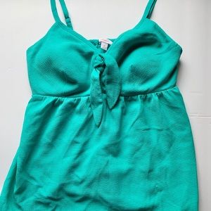 Turquoise tank top
